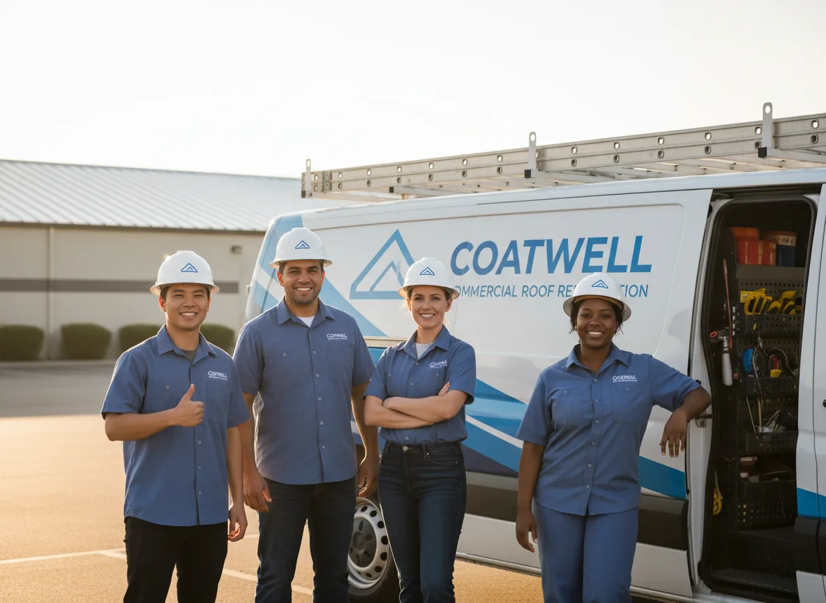 Commercial roof coating company in Montpelier Station, VA